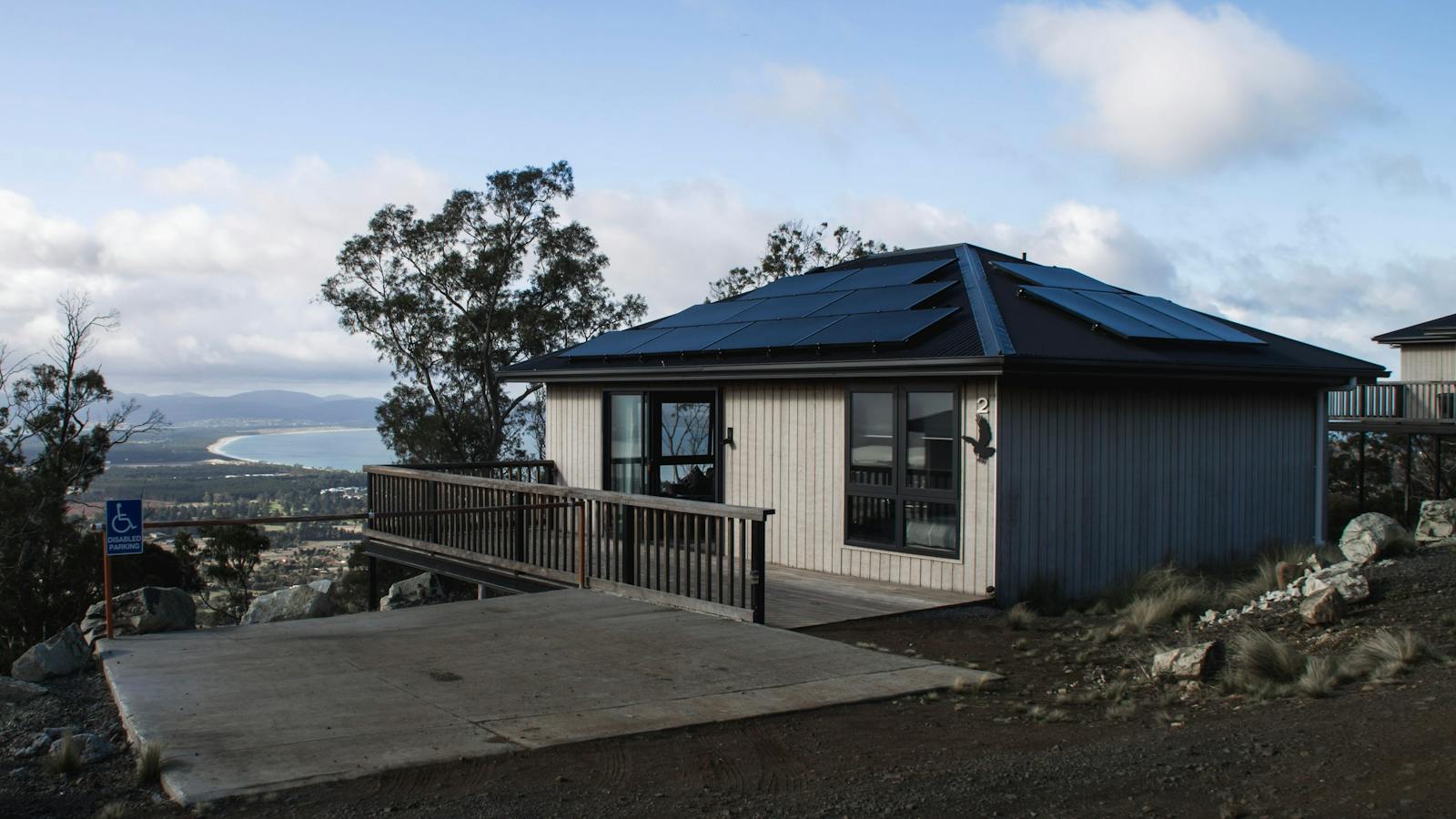 Seaview Eagle accessible cabin exterior