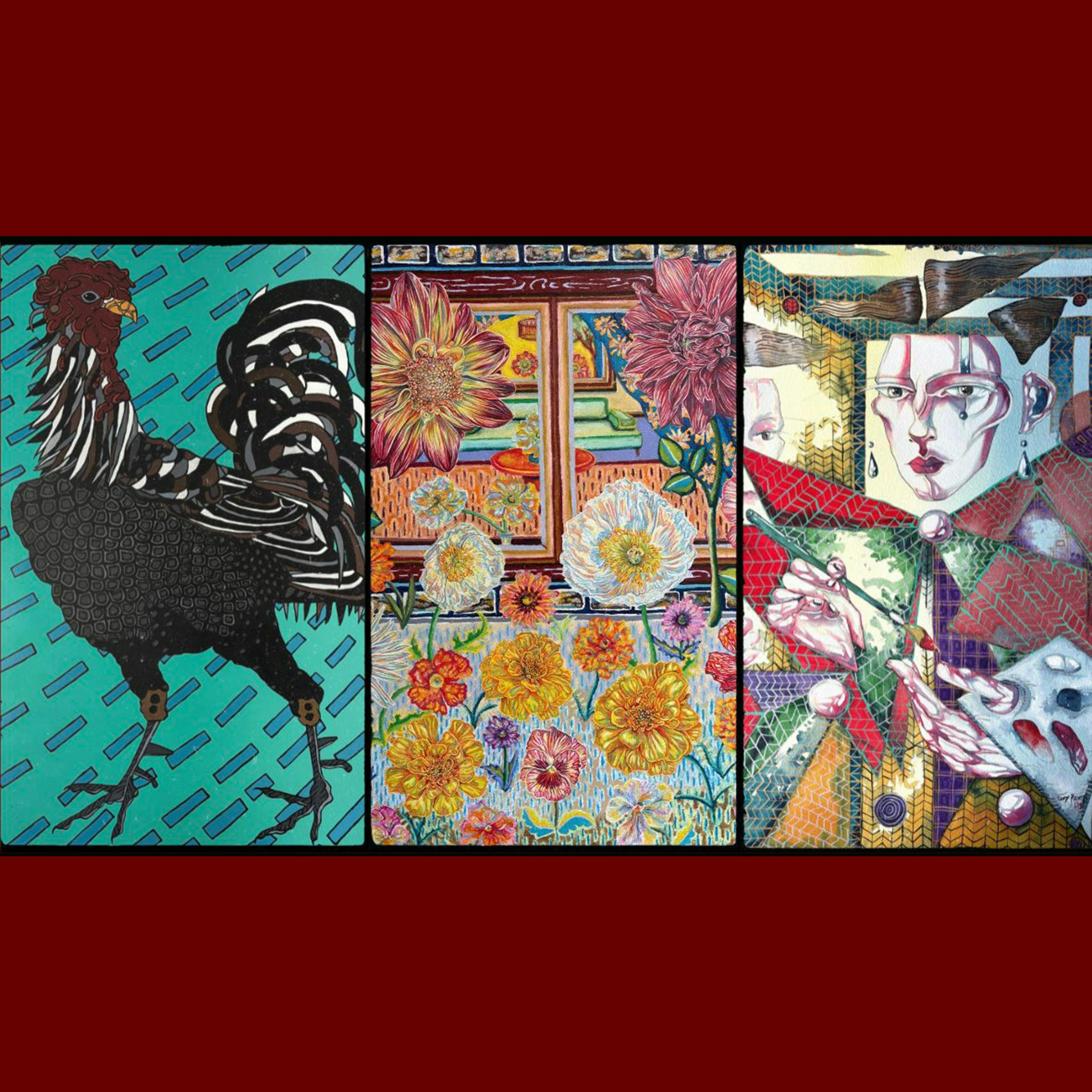 Brocade - Group exhibition of three sisters