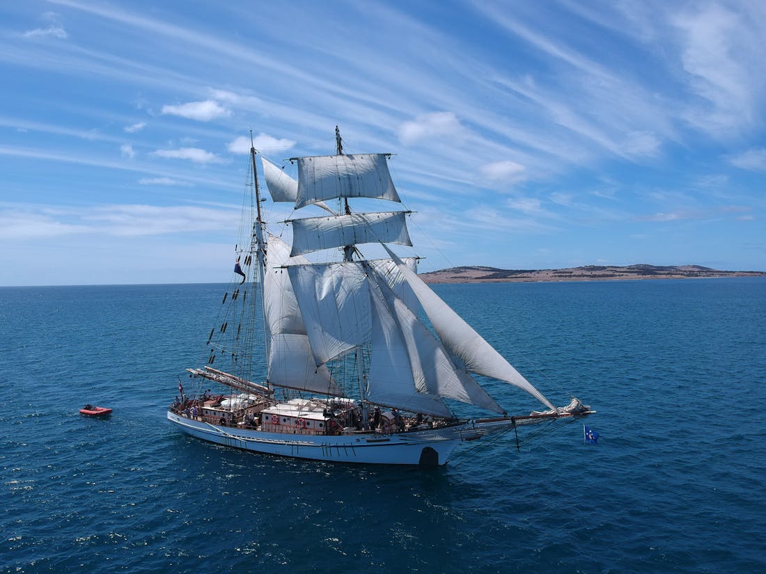 One and All Sailing Ship Adelaide, Tour South Australia
