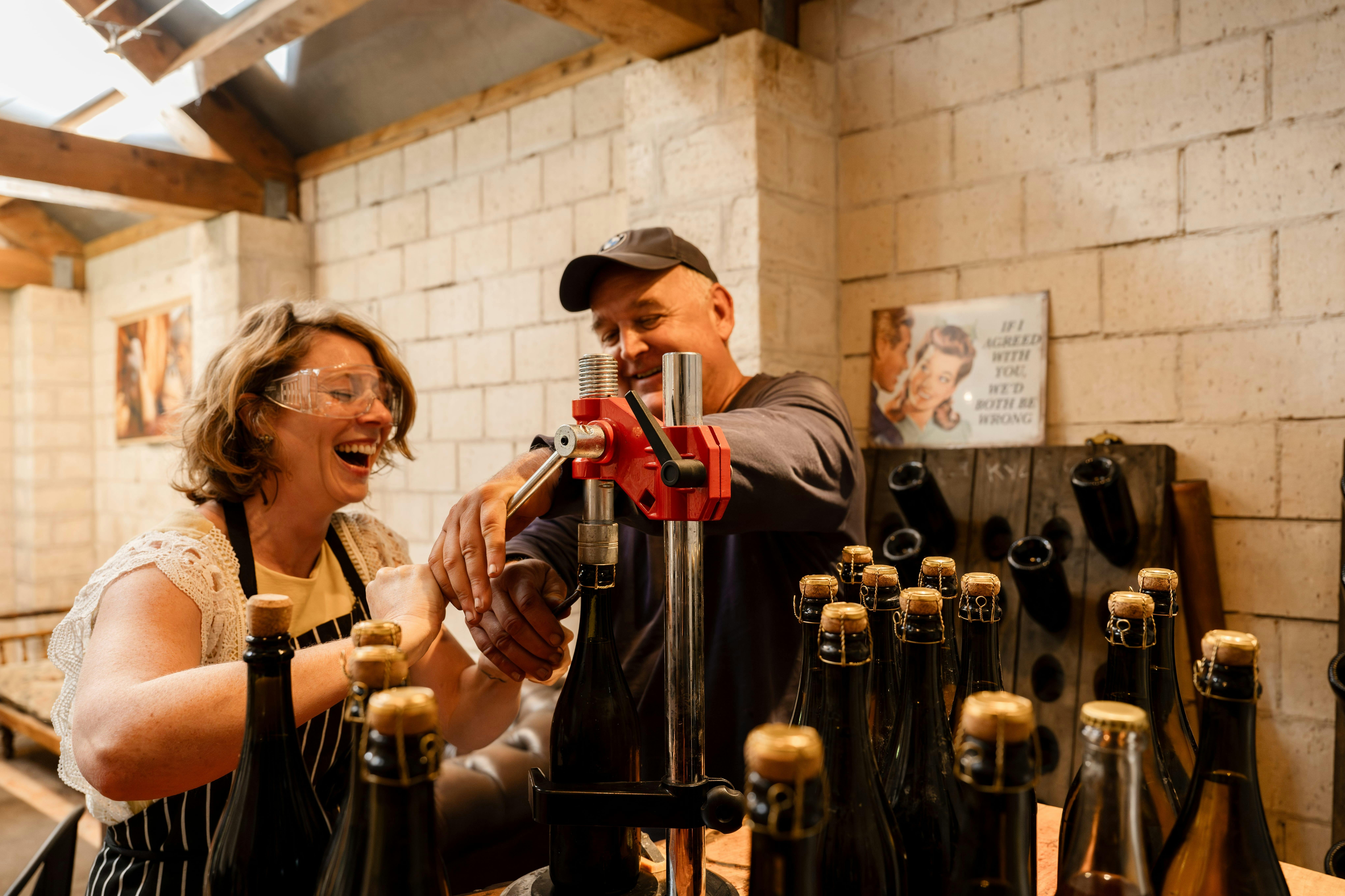 Sinclairs Gully Fizzology - Sparkling Winemaker for the Day!