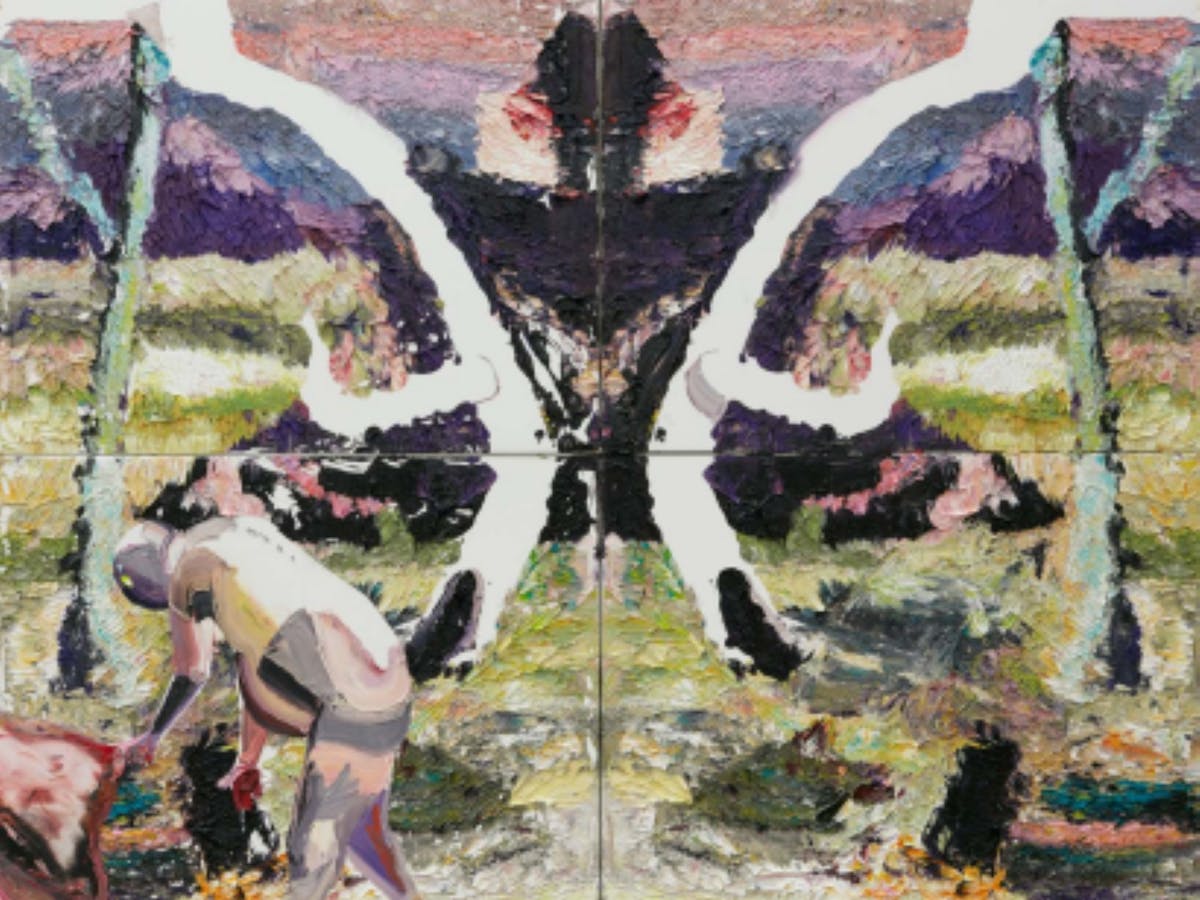 Irin Irinji no 2, 2019, oil on linen, 222 x 244cm