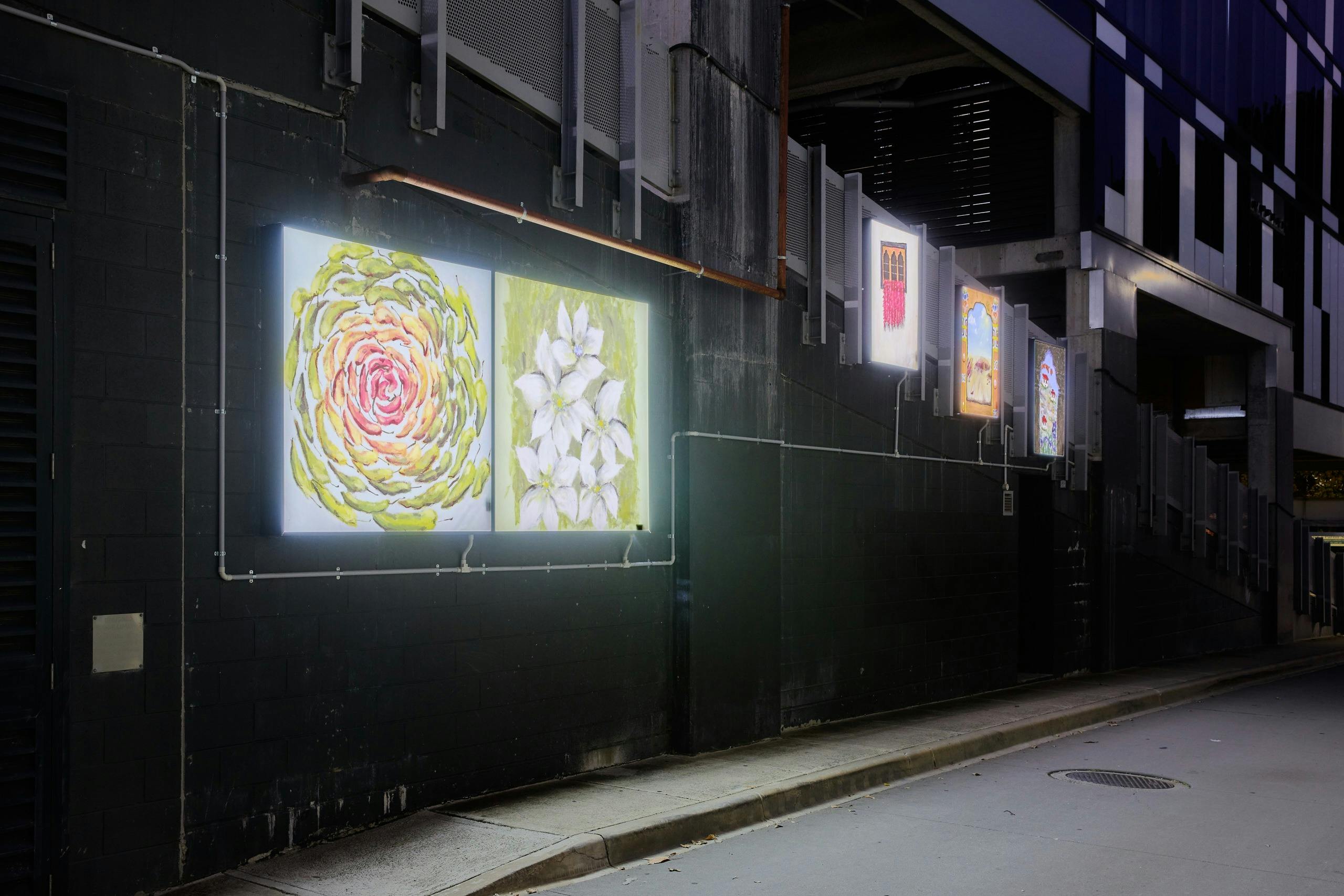 Installation view of Ema Datshi, by Sonam Yangon. Photo credit: Jeremy Weihrauch.