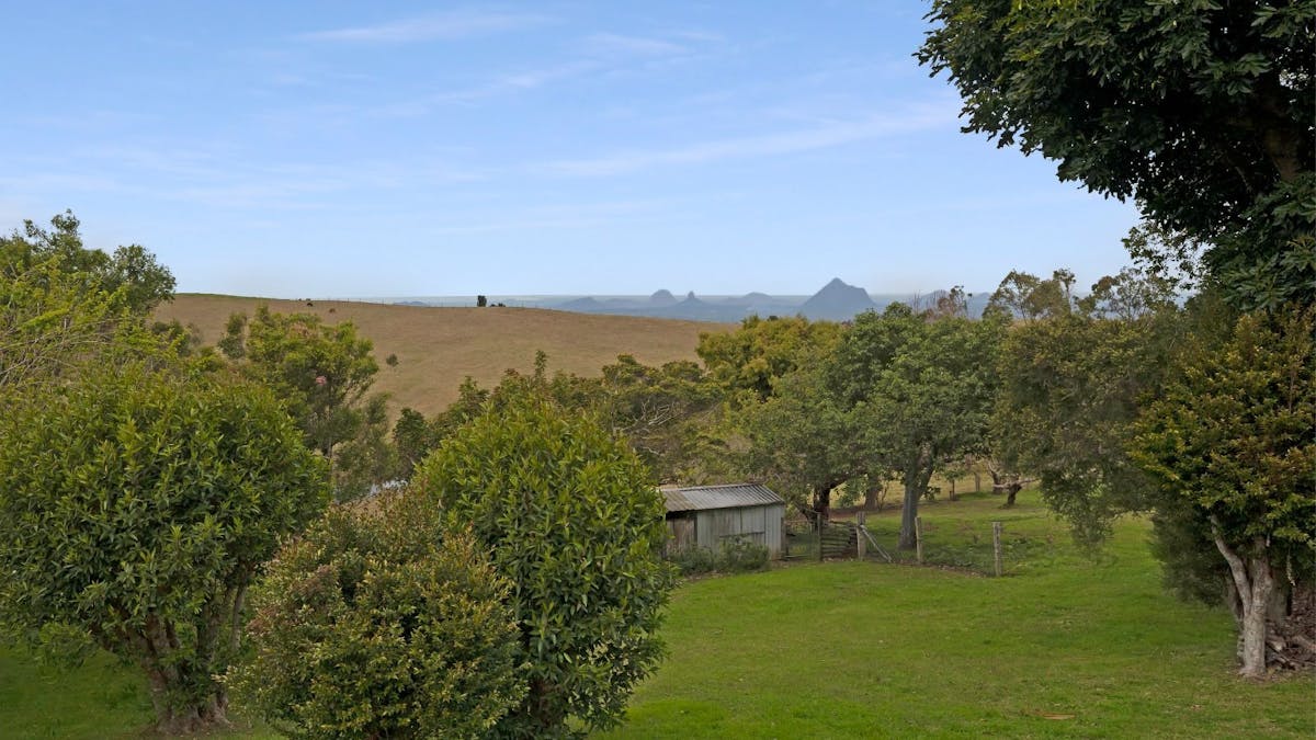 Garden views from the house