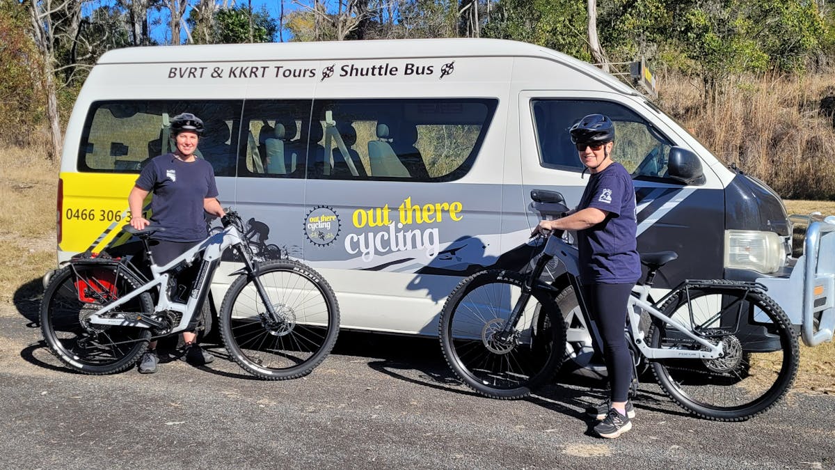 Out There Cycling Shuttle Bus