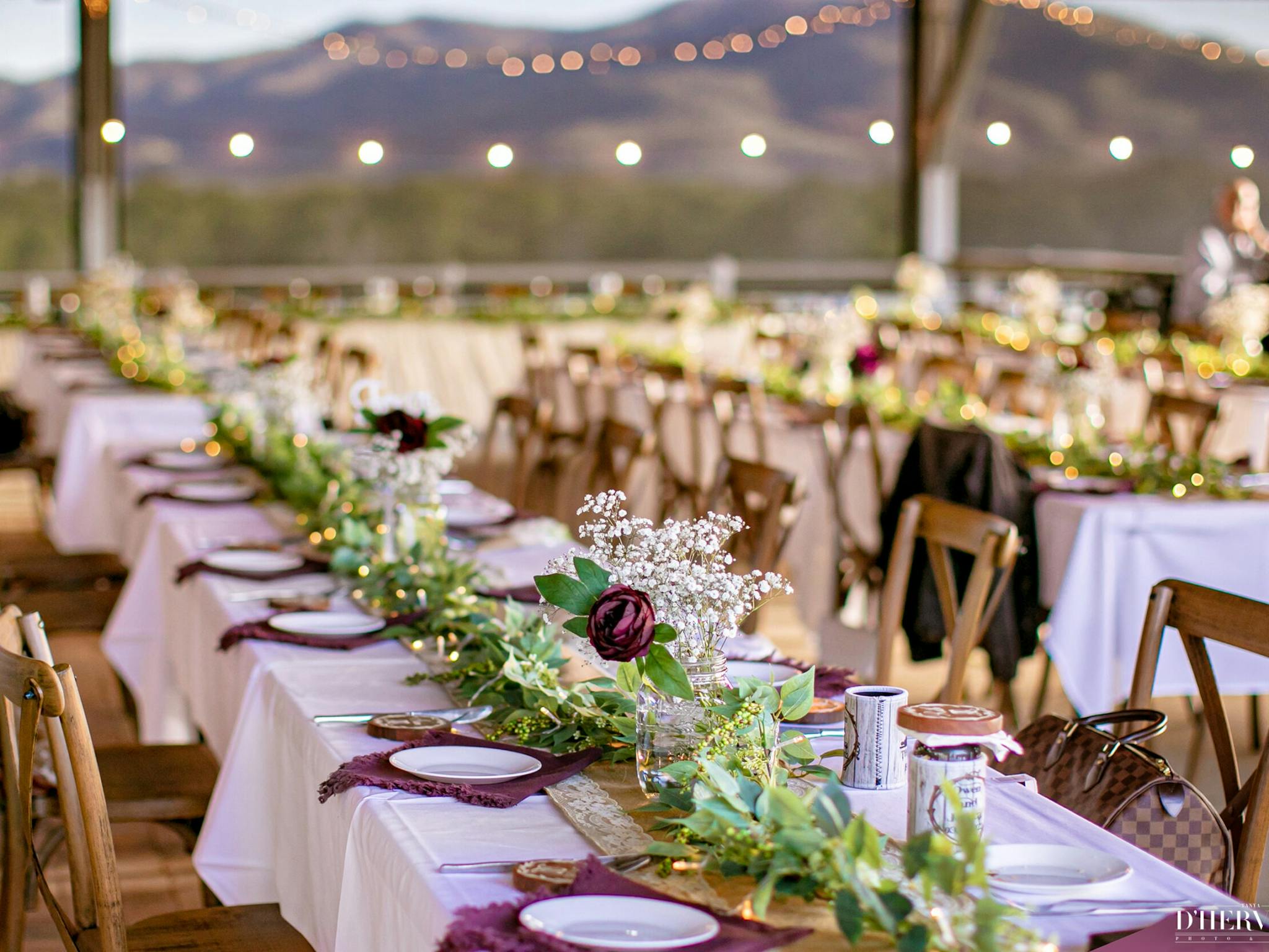 Table set up for weddings at Note Park Grazing co. Mackay Region Table set up for weddings at Note Park Grazing co. Mackay Region