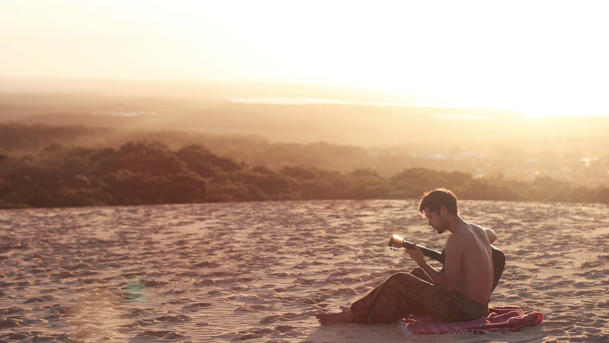 Beach Sunsets on Fraser Island