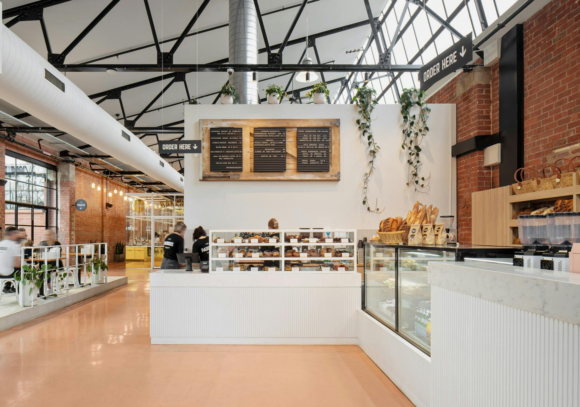 Paddock Bakery Cafe Counter