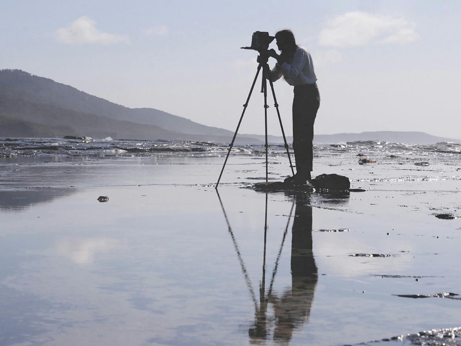 Sammy Hawker at Murramarang National Park, NSW, 2026. Photo: Orange Regional Gallery.