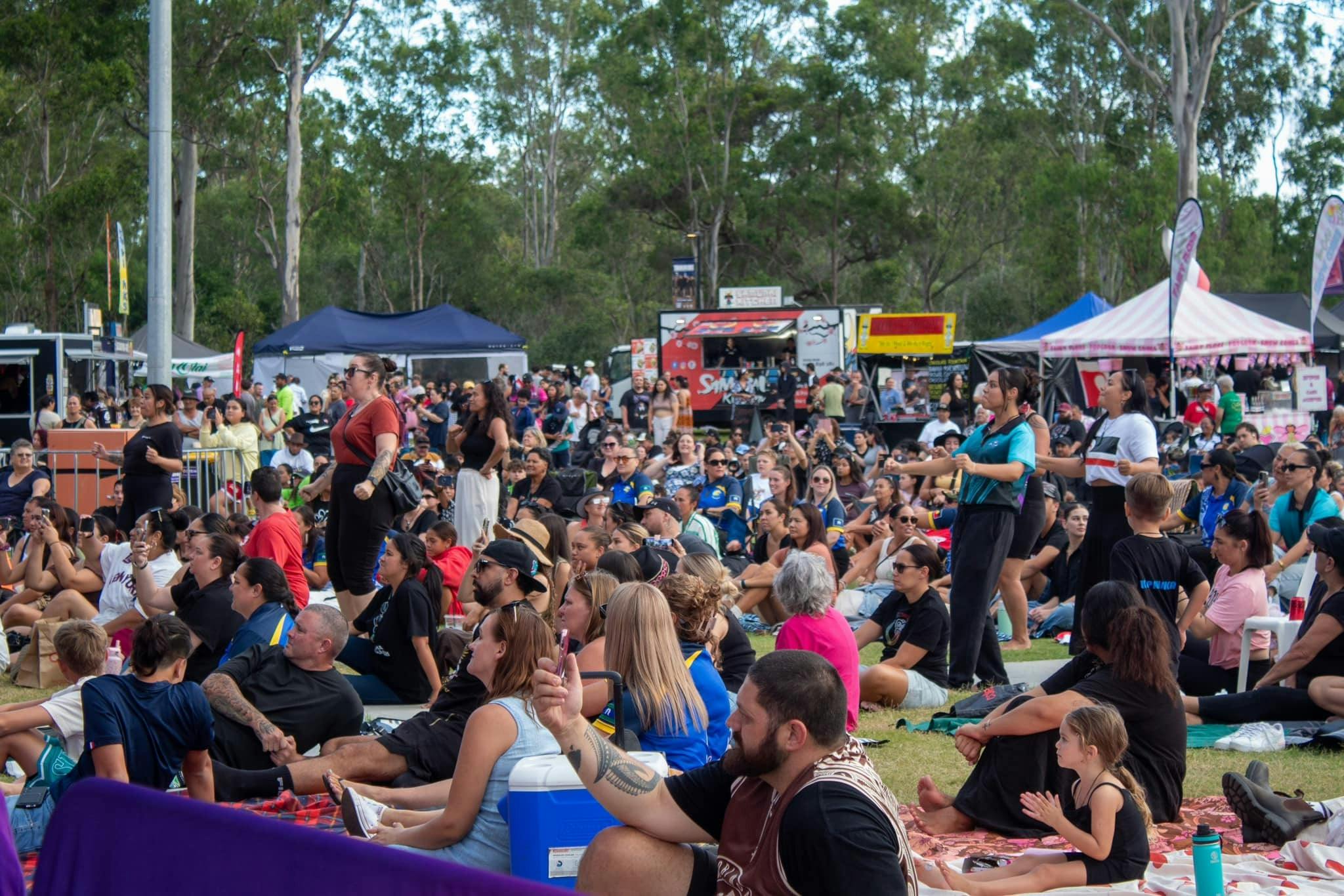Crowds at Waitangi