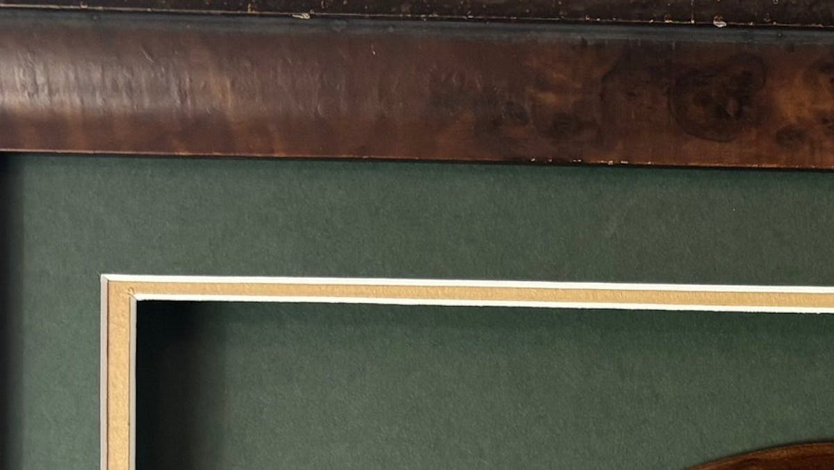 Framed Handpainted Boomerangs Australian Native Artifacts