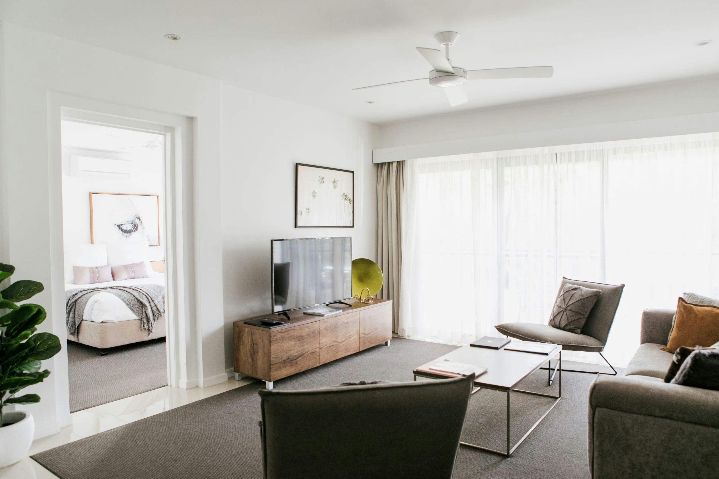 Noosa Springs Apartment Living Area