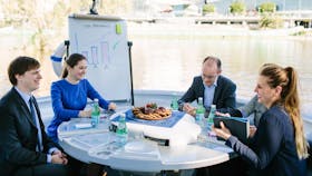 BBQ Buoys team meeting