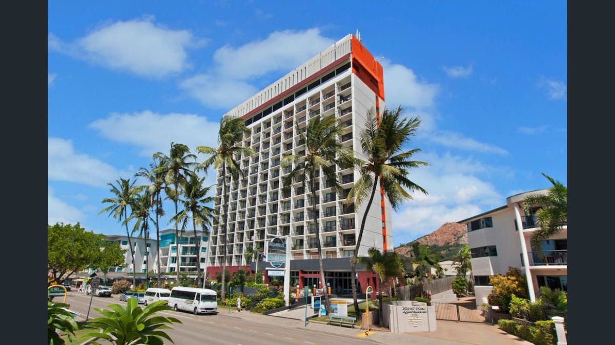 The iconic building on the Strand