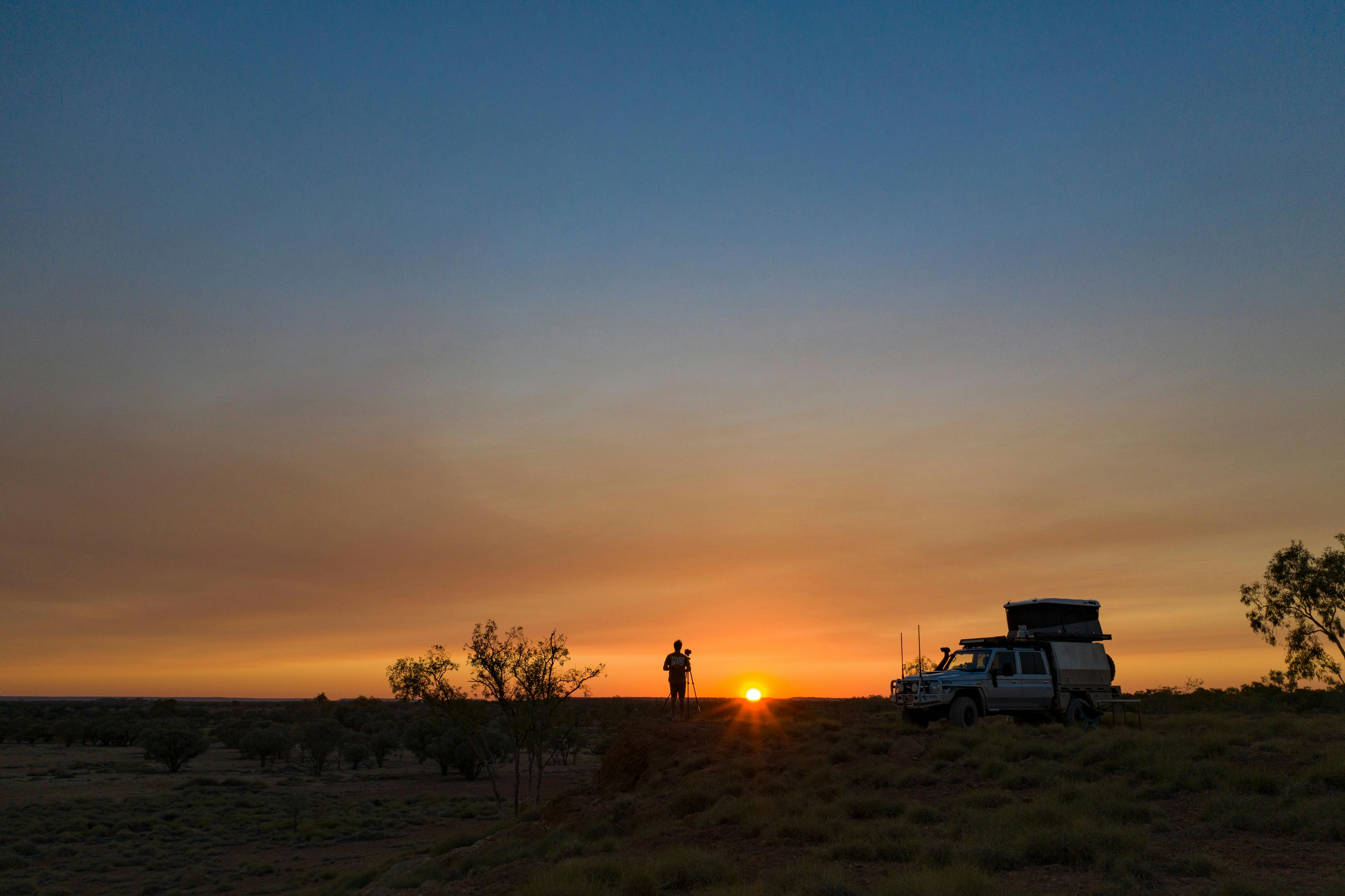 Sunset in Longreach
