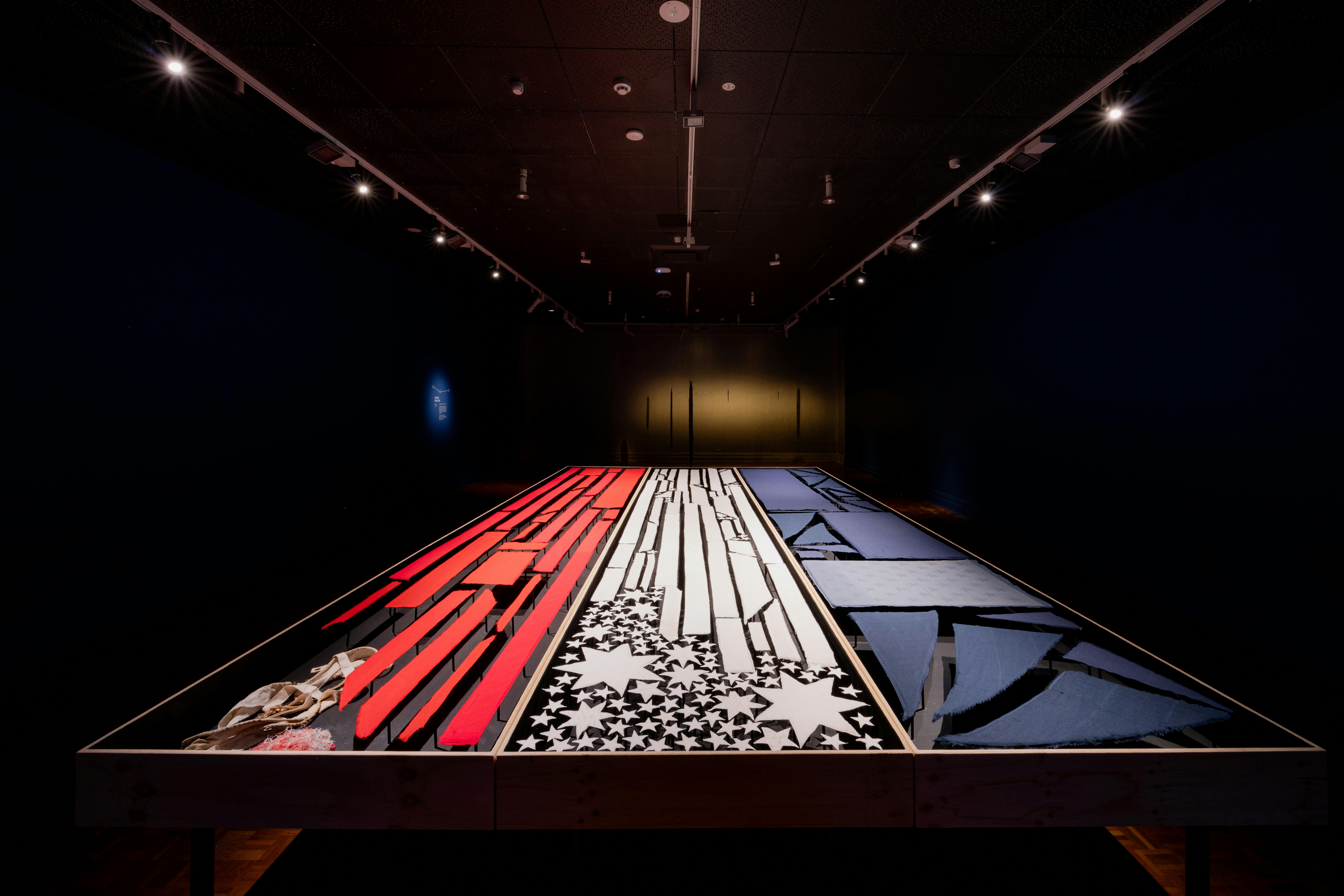 Sara Morawetz, Cut from the Same Cloth (Disassembly of Empire), 2025