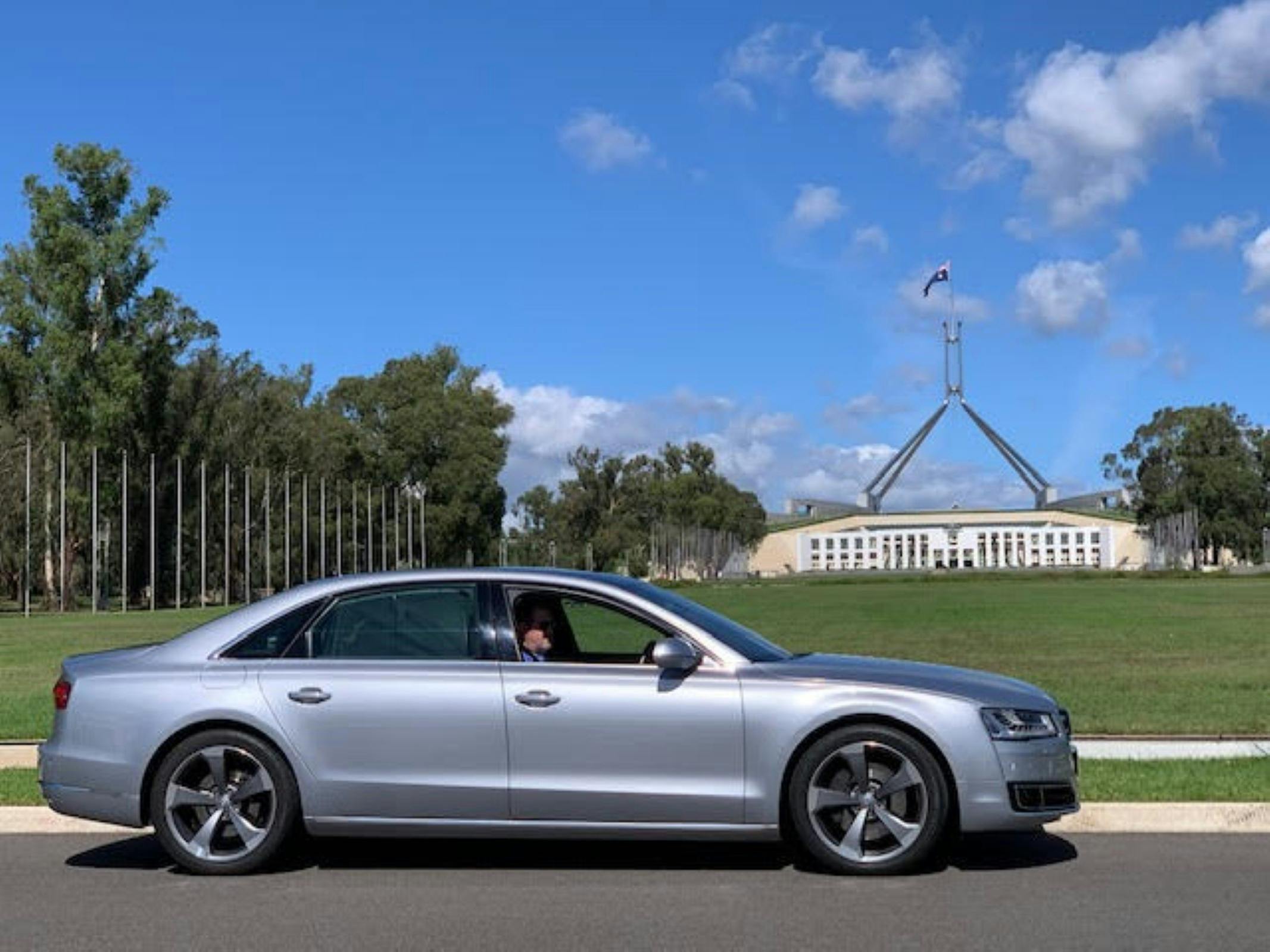 A luxury Europeand sedan for Grape Escapes Canberra wine tour clients