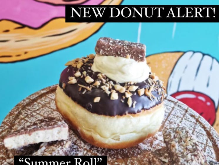 Summer Roll Fresh Cream Donut
