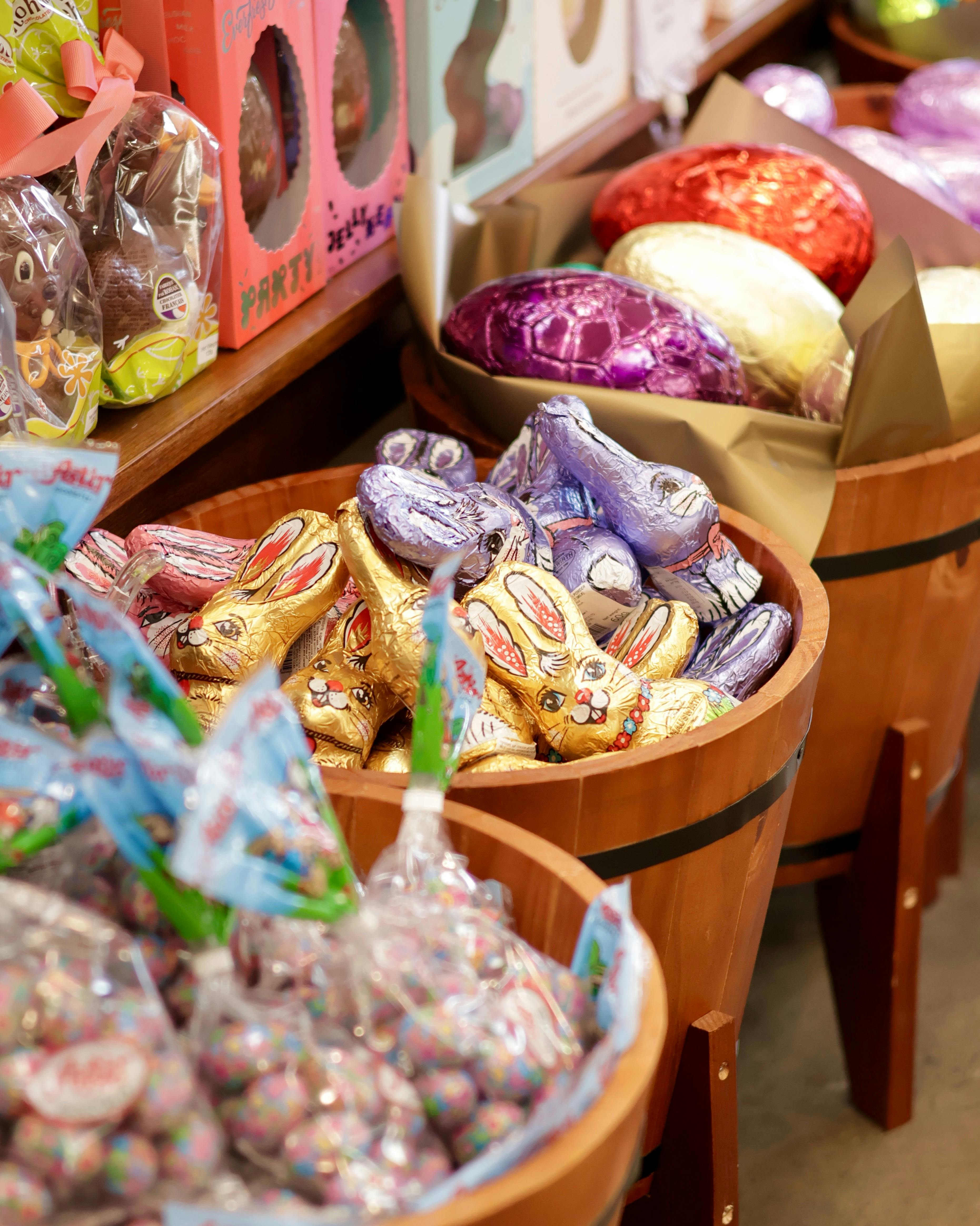 Assorted Easter chocolates