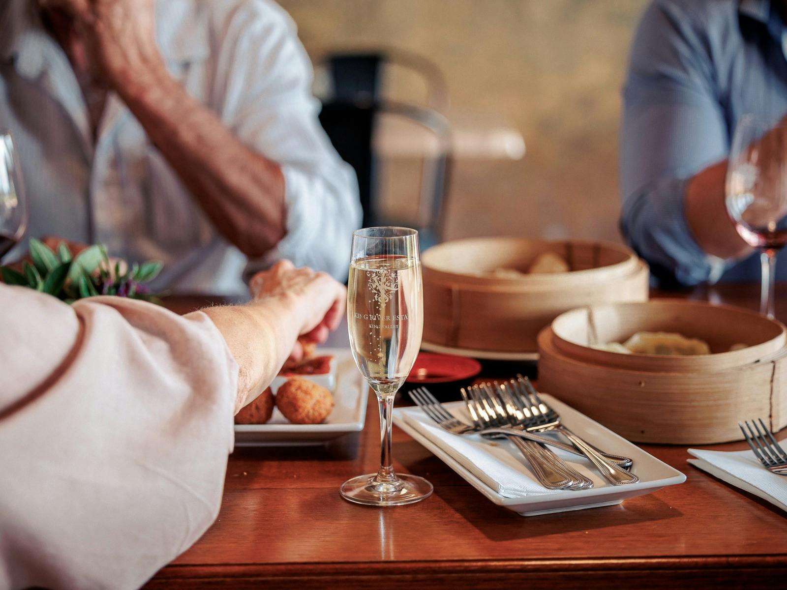 Food available at the King River Estate