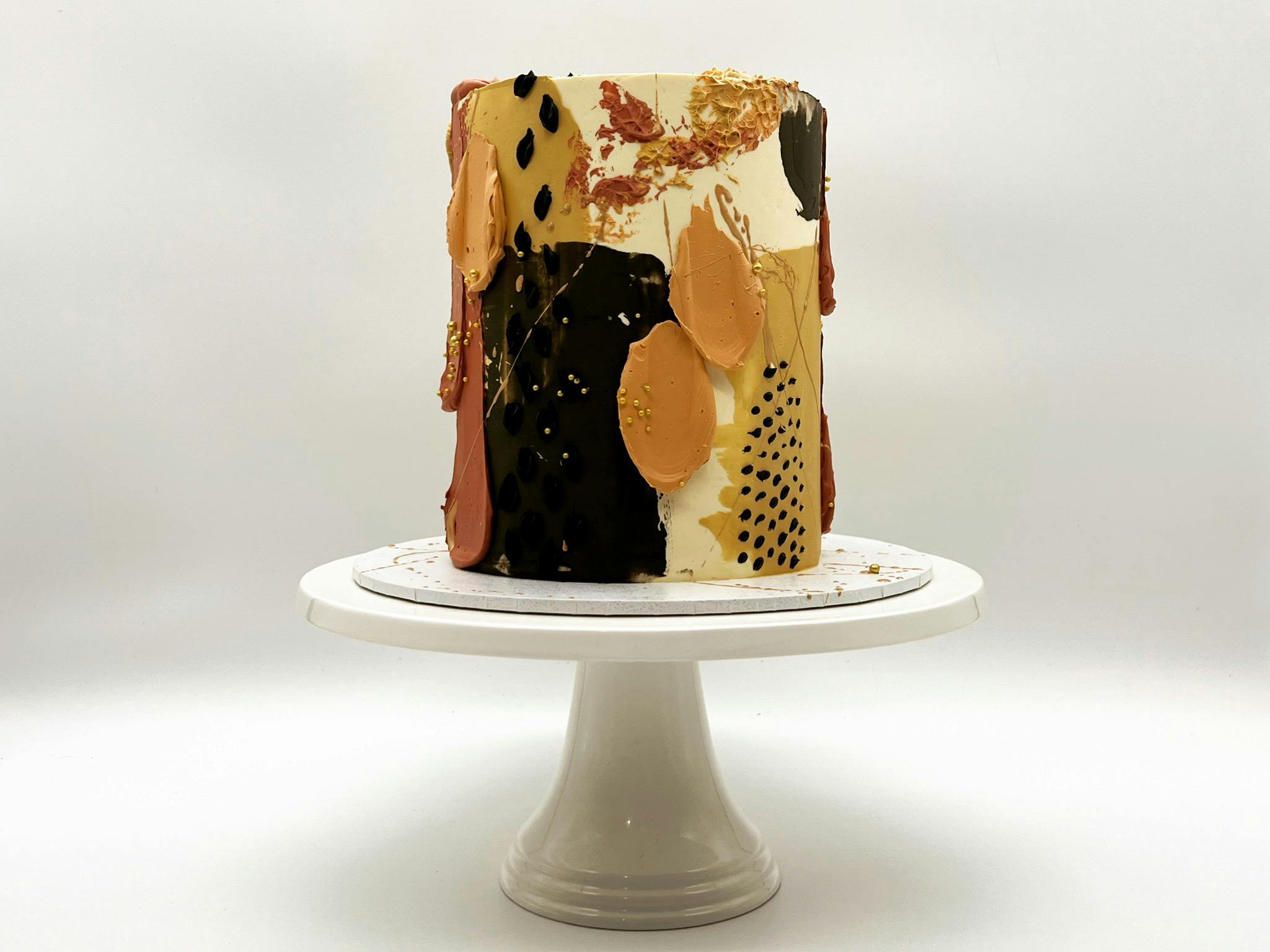 Bubbles & Buttercream: Abstract Florals