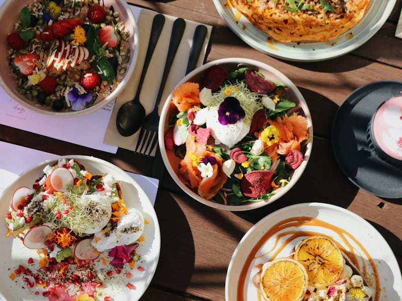 Brunch photo outdoors