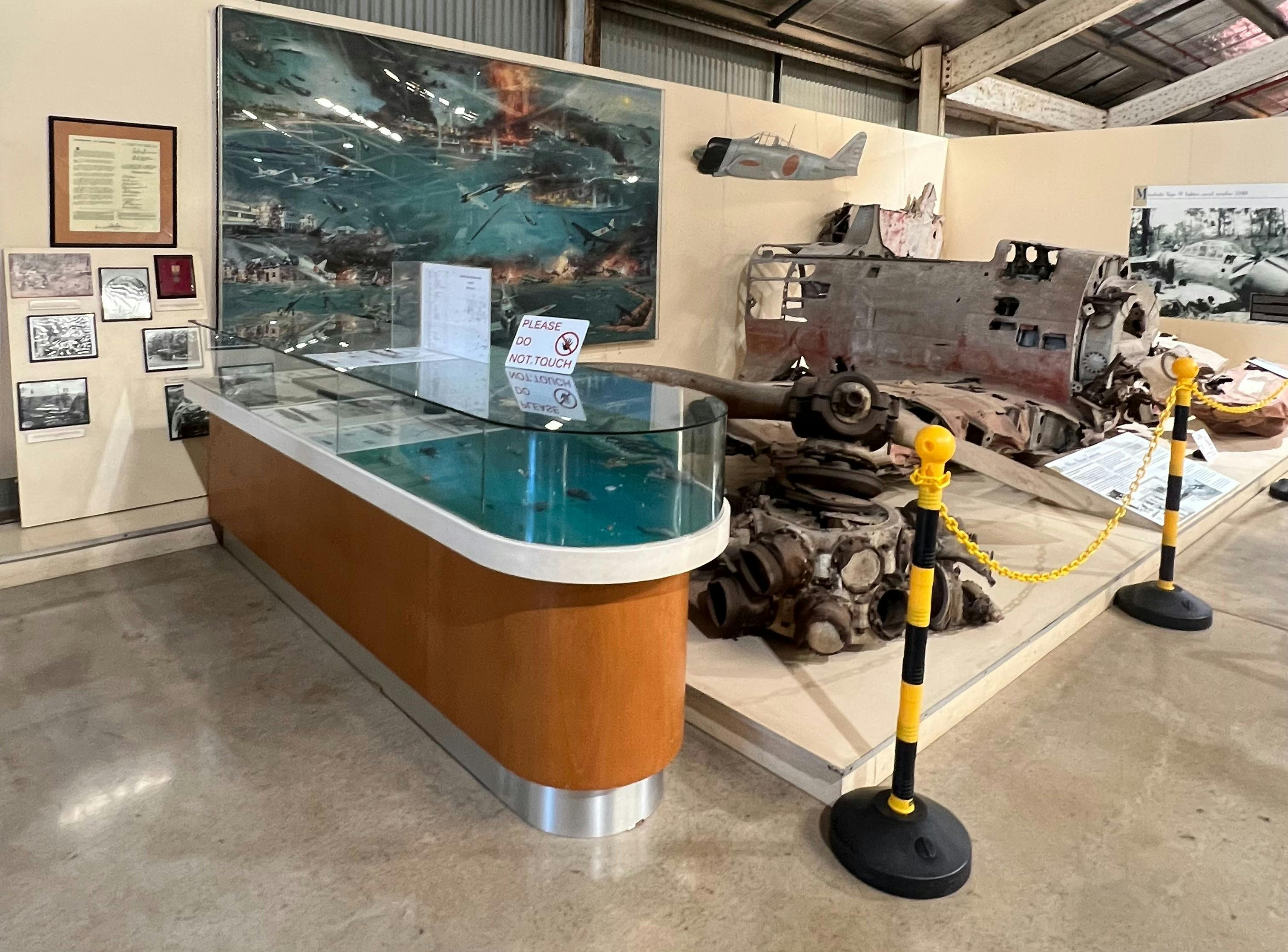 japanese zero museum display