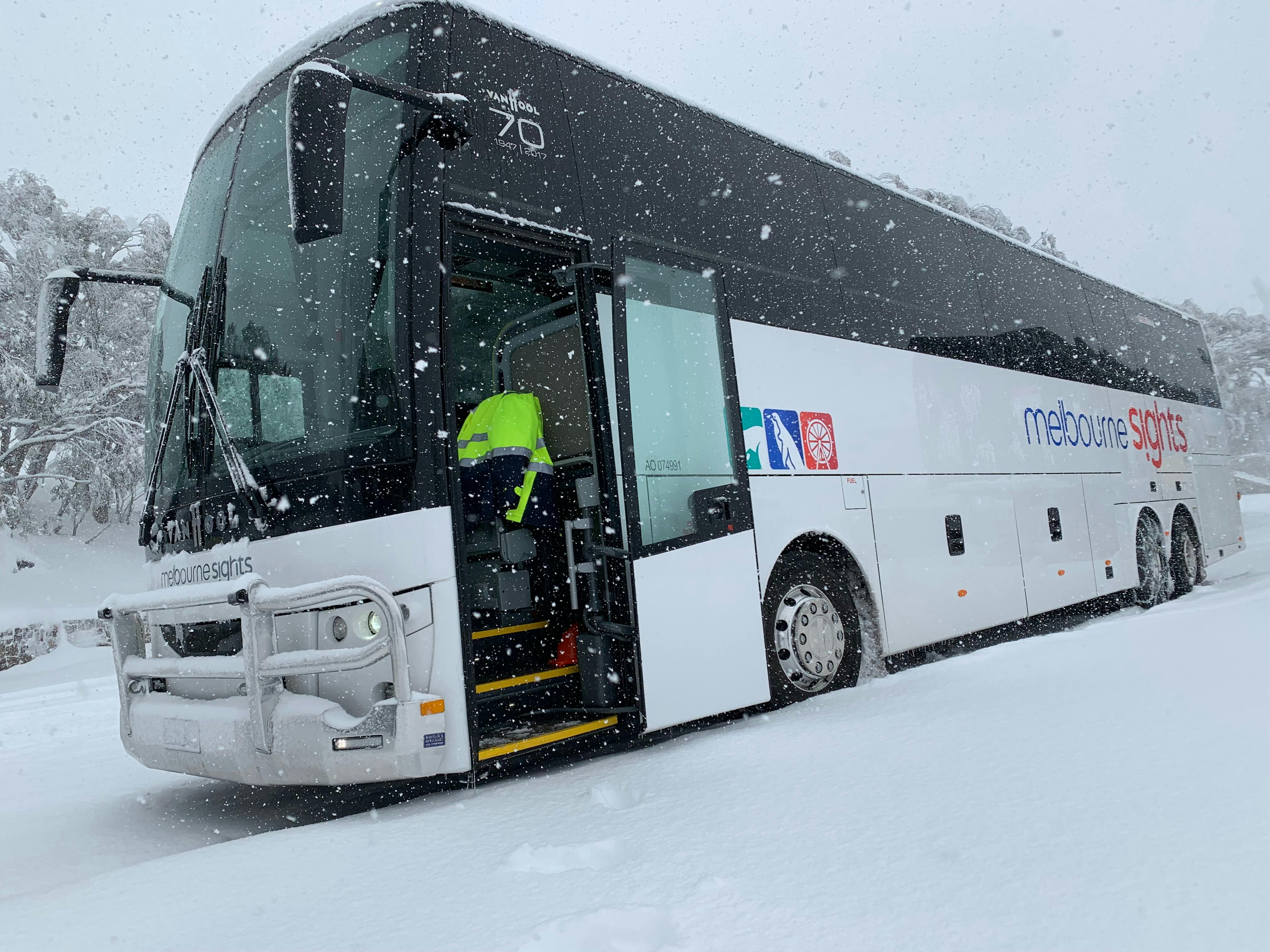 Melbourne Sights - Village arrival at Mt Buller