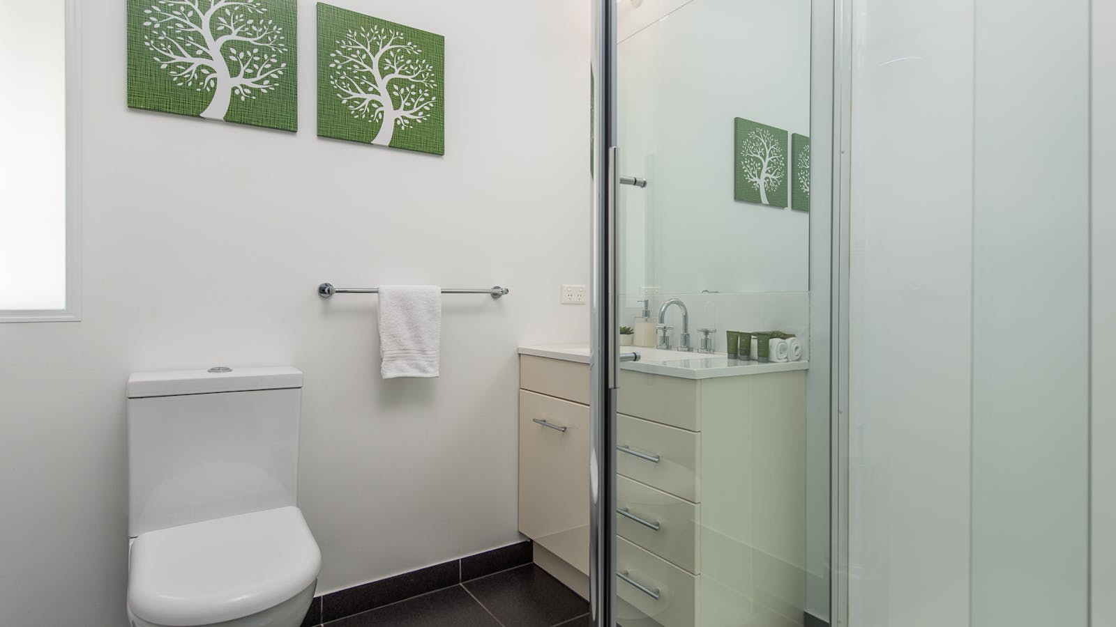 Apartment 1 main bathroom