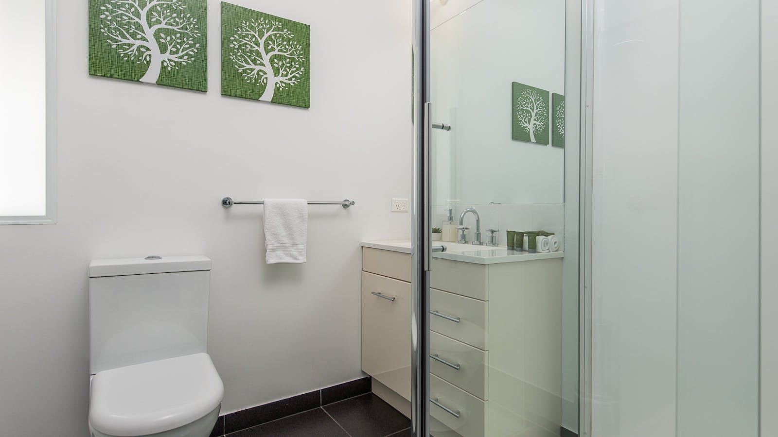 Apartment 1 main bathroom