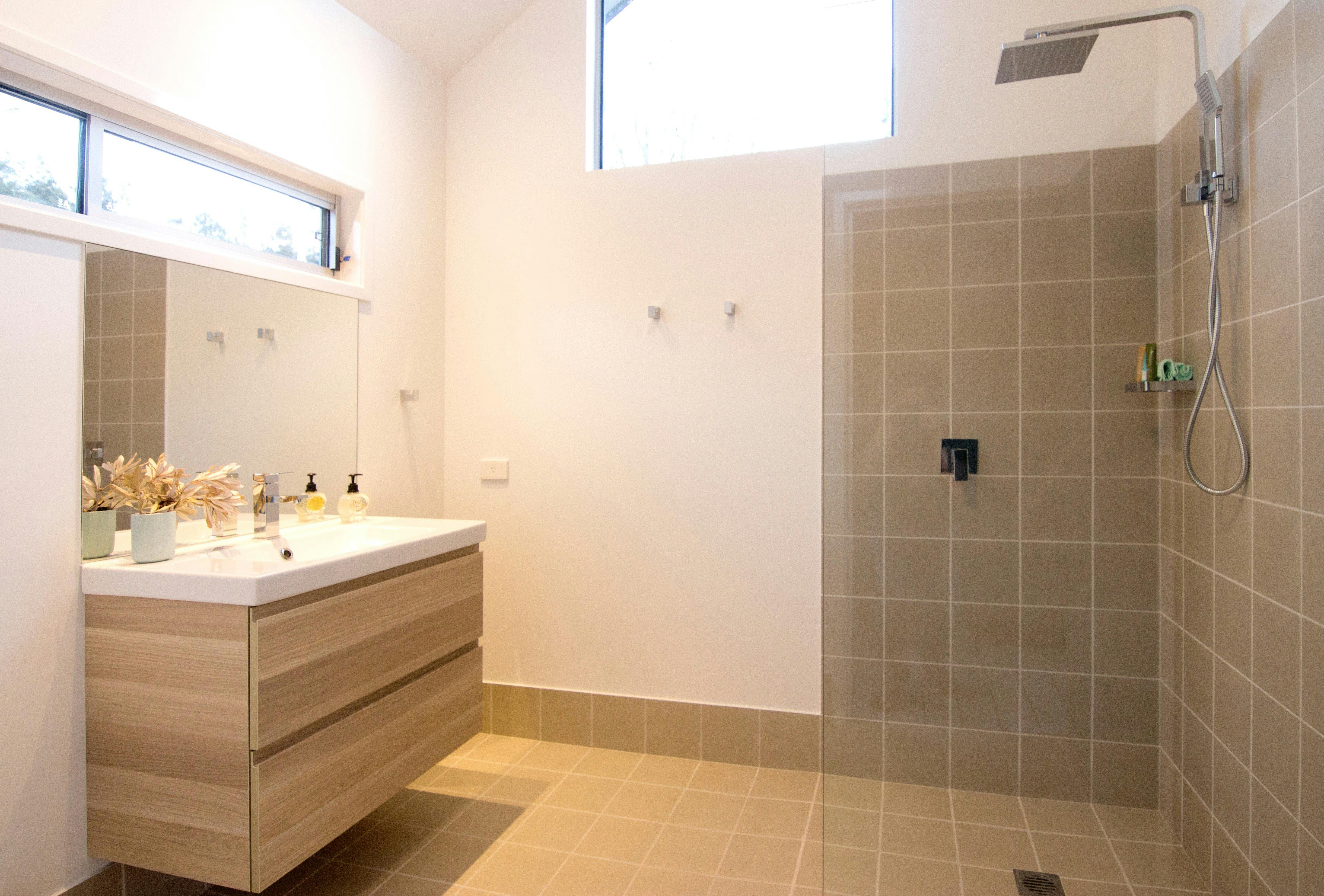 glamping bawley point safari tent retreat ensuite bathroom