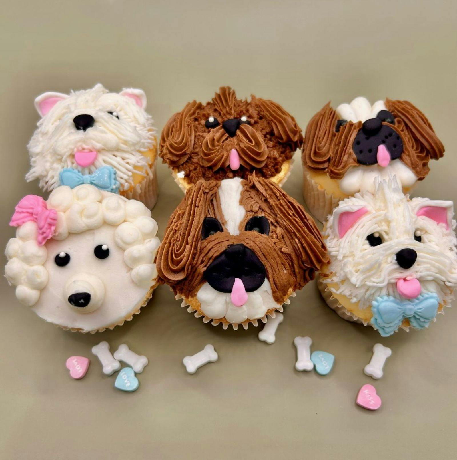 Kids Dog Cupcakes