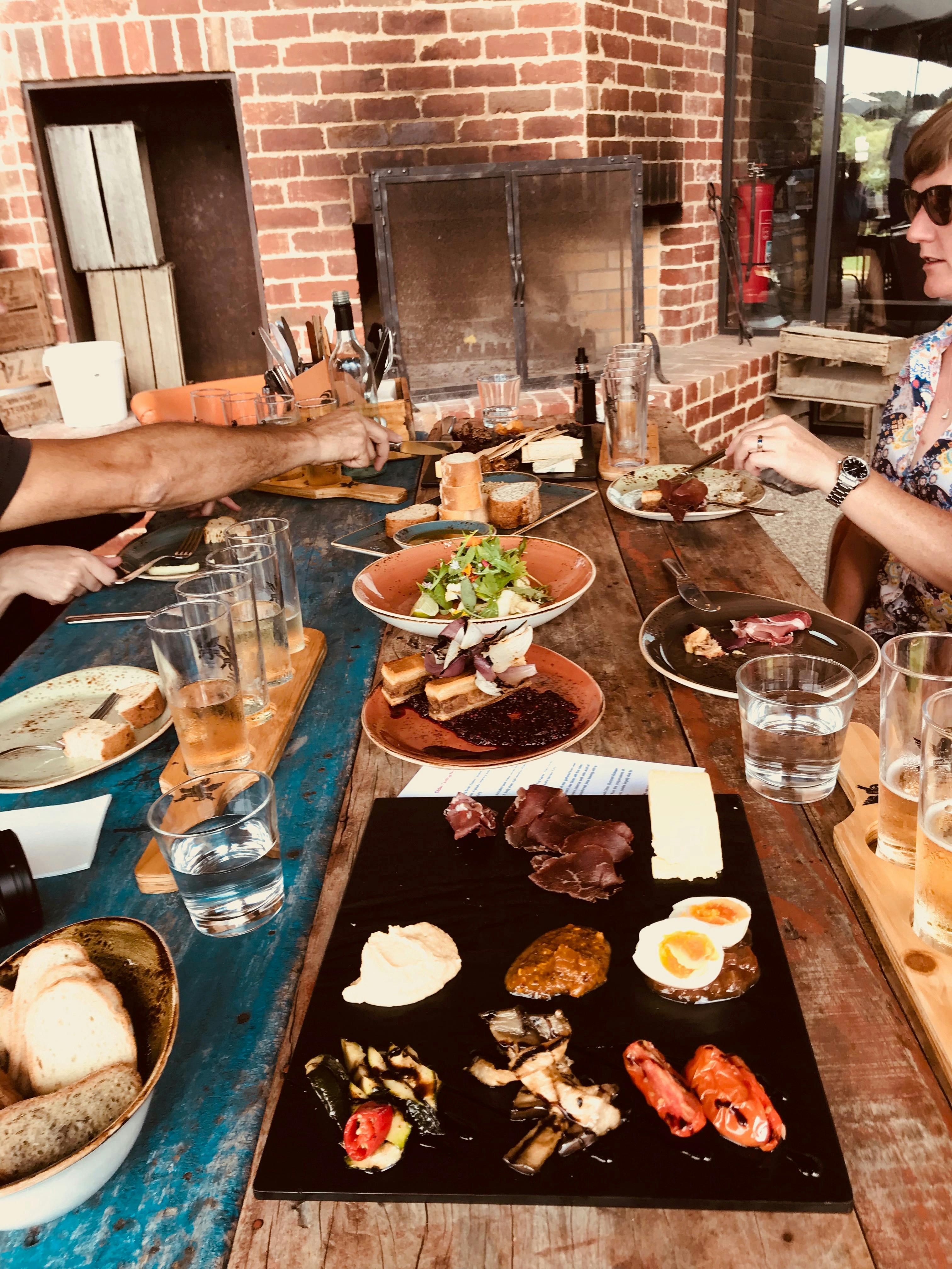 Food and Cider with Andy's Trails