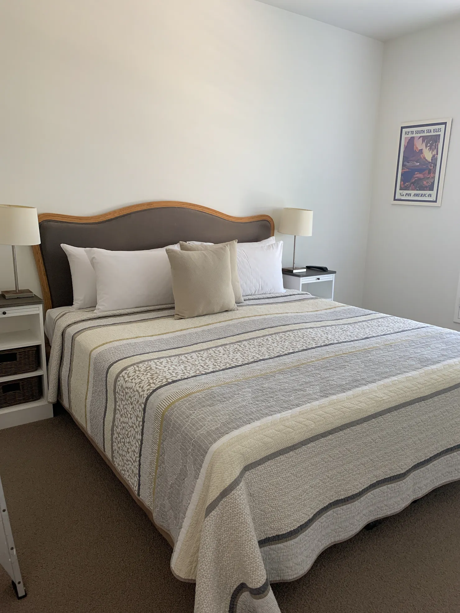 Main Bedroom with king beds in some apartments