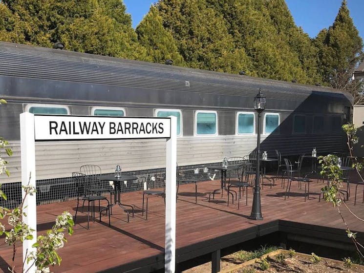 Railway Barracks accommodation