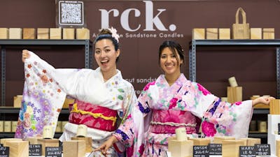 RCK Candles Stall