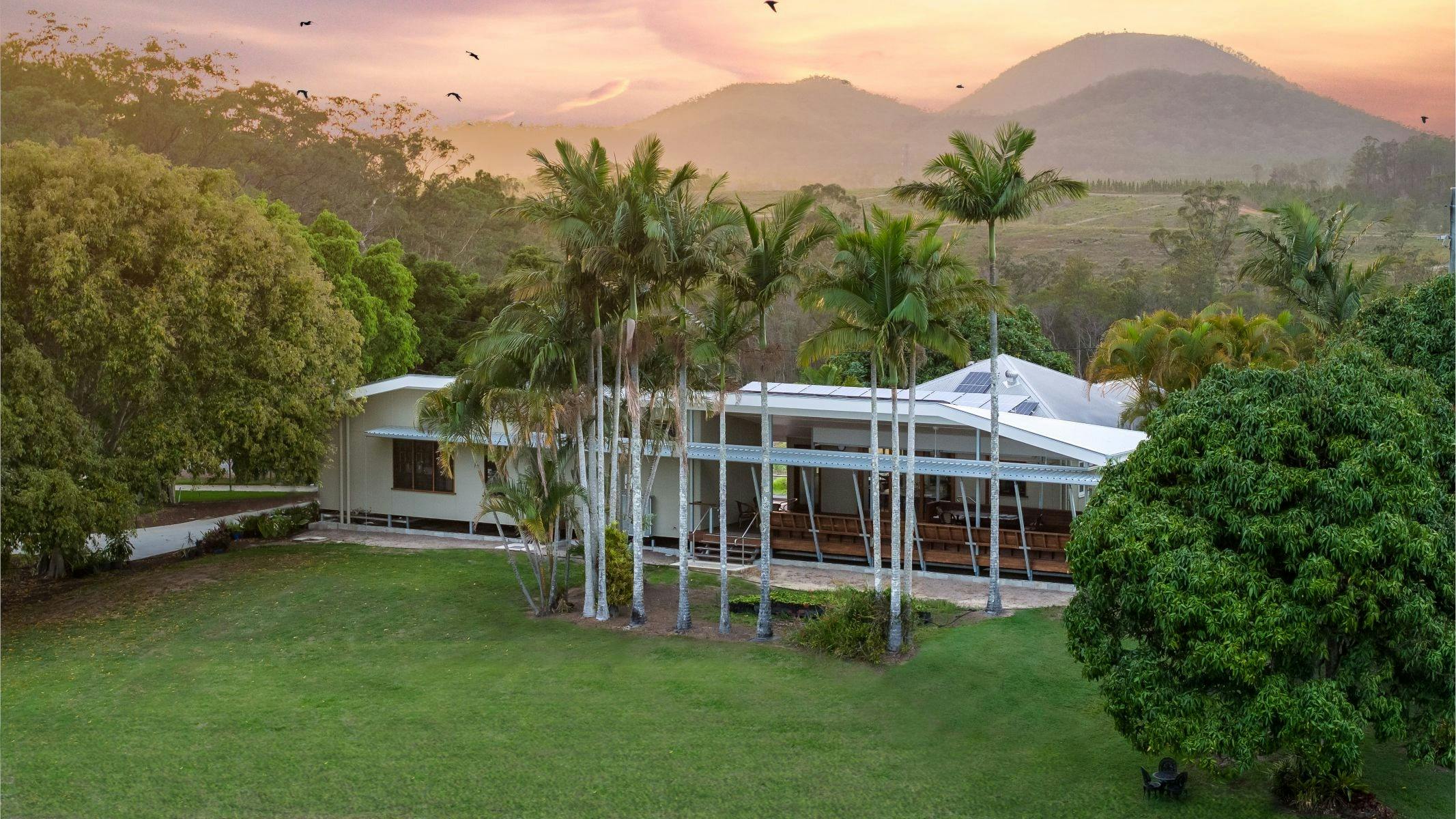 Glasshouse Plantation coffee farm and cafe is located in the heart of the Glass House Mountains