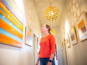Art Gallery at the Prairie Hotel, Flinders Ranges