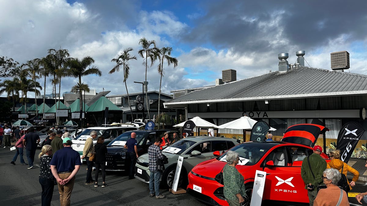 some of the over 30 cars on show last year