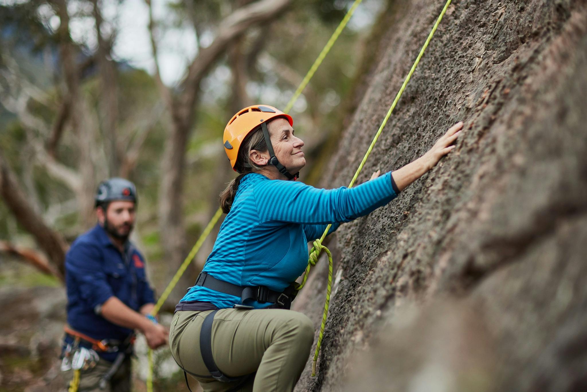 Feel supported and safe while you challenge yourself