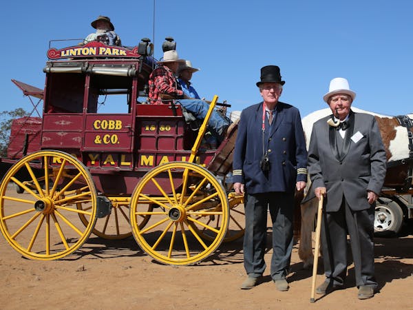 Cobb & Co Festival - Australia's Last Run attracts all sorts of characters!