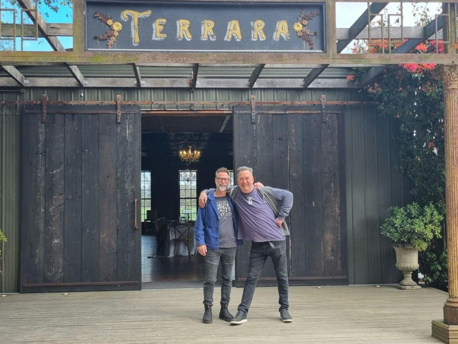 Simon Marnie’s “Chef’s Challenge” at Terrara House with Stephen Santucci