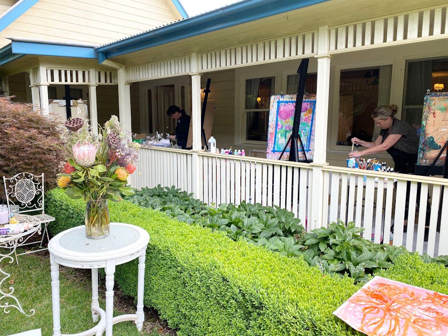 Kerry Bruce art Retreat