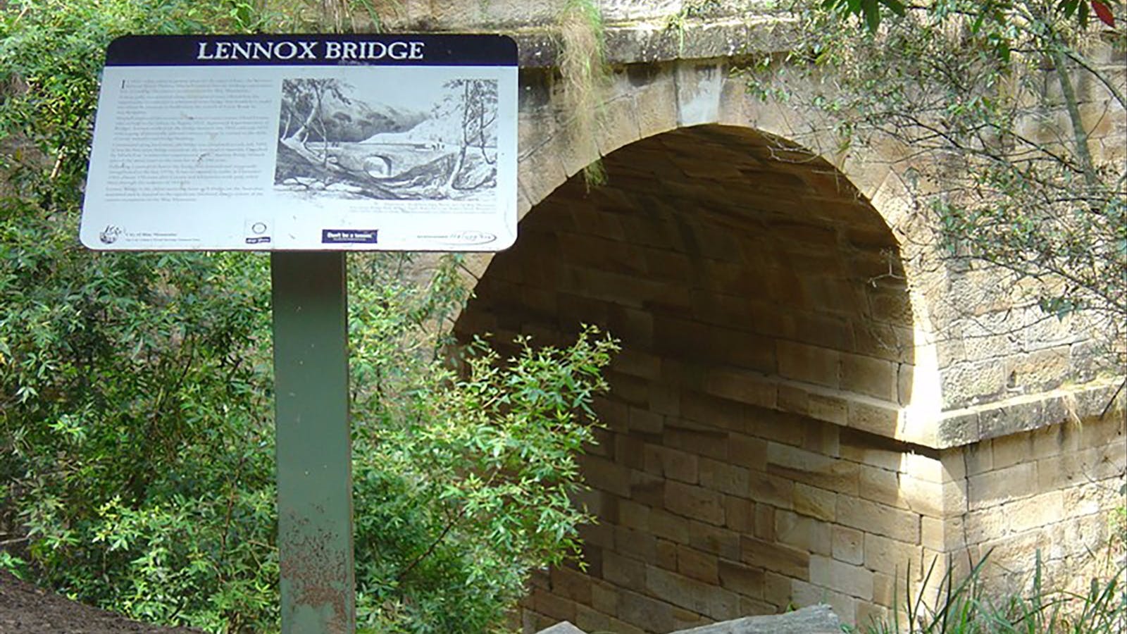 Lennox Bridge in The Blue Mountains