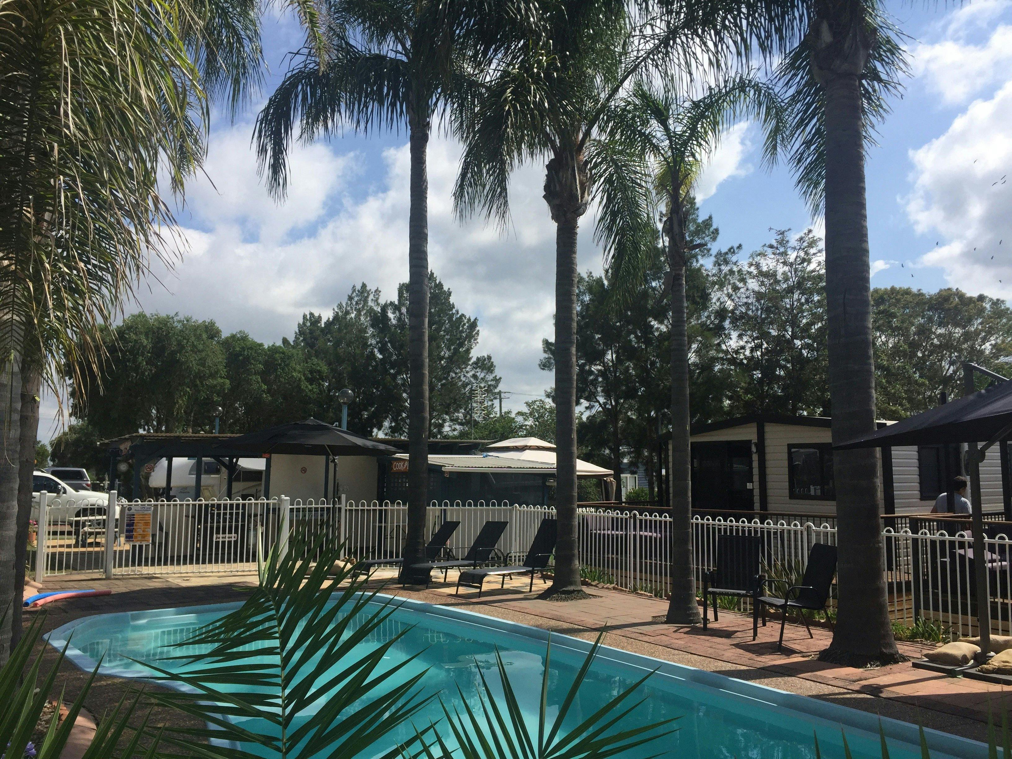 Hunter valley caravan park swimming pool