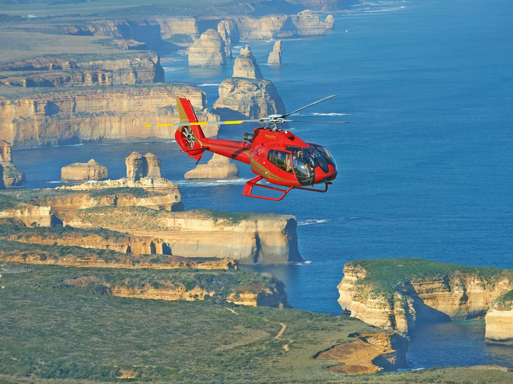 Escape the bustle of the Melbourne CBD and see the majestic scenery of the shipwreck coast in style