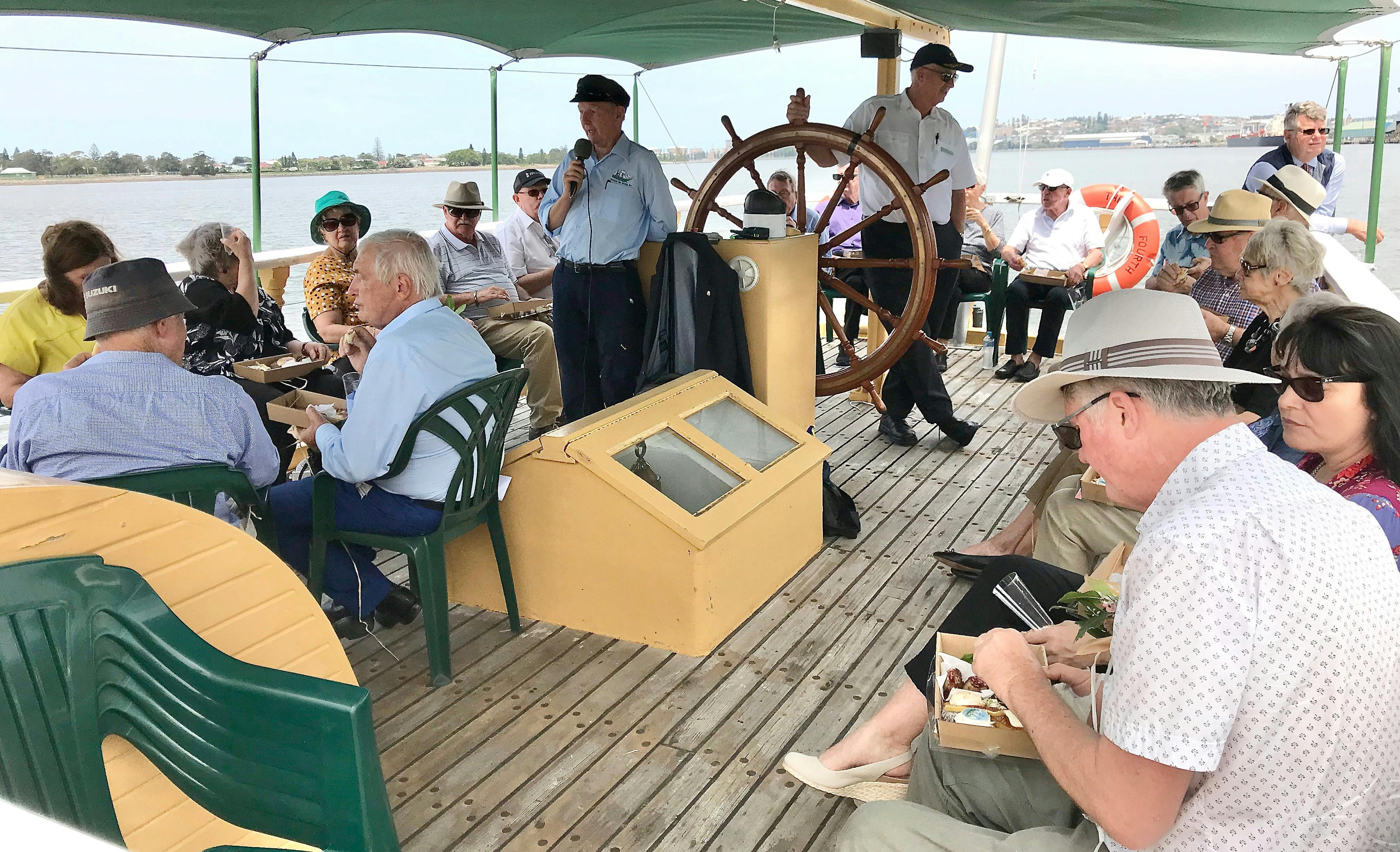 Newcastle Harbour cruising on William The Fourth