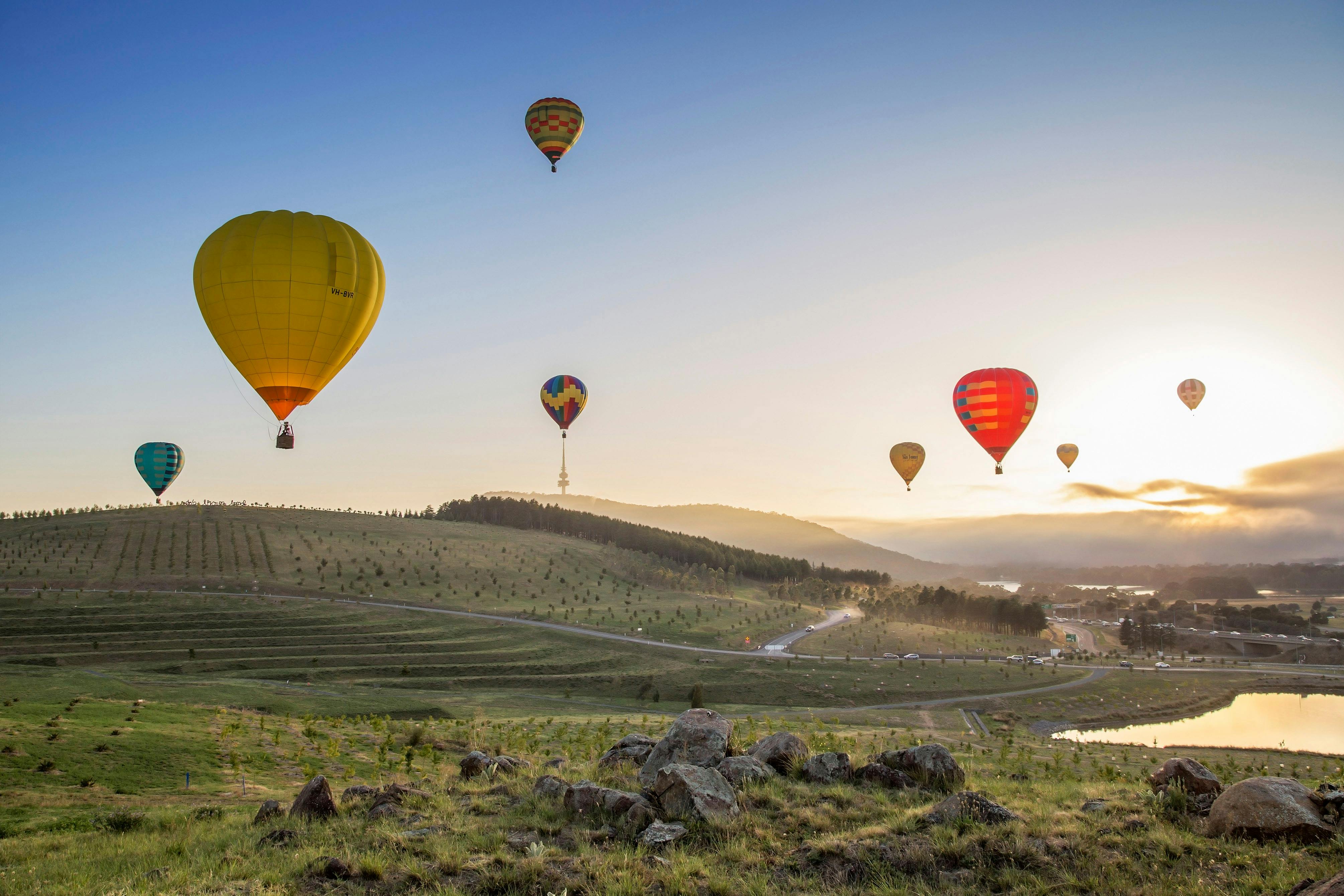 flying over the Aroboretum