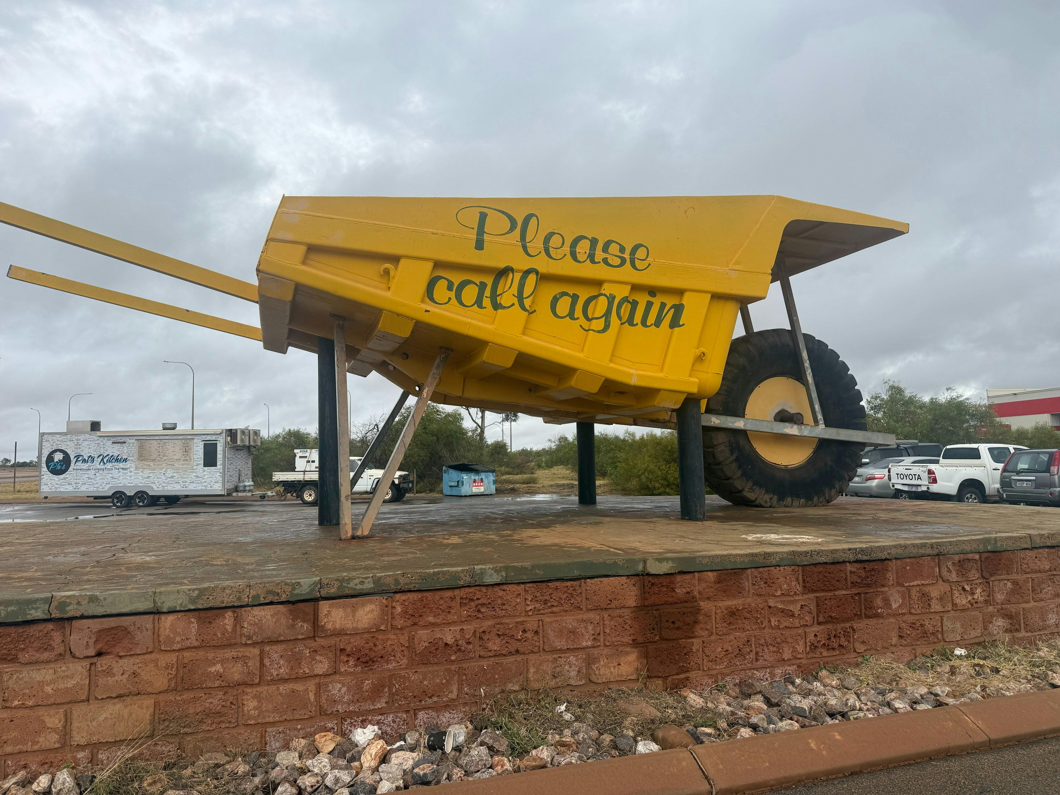 The big wheelbarrow