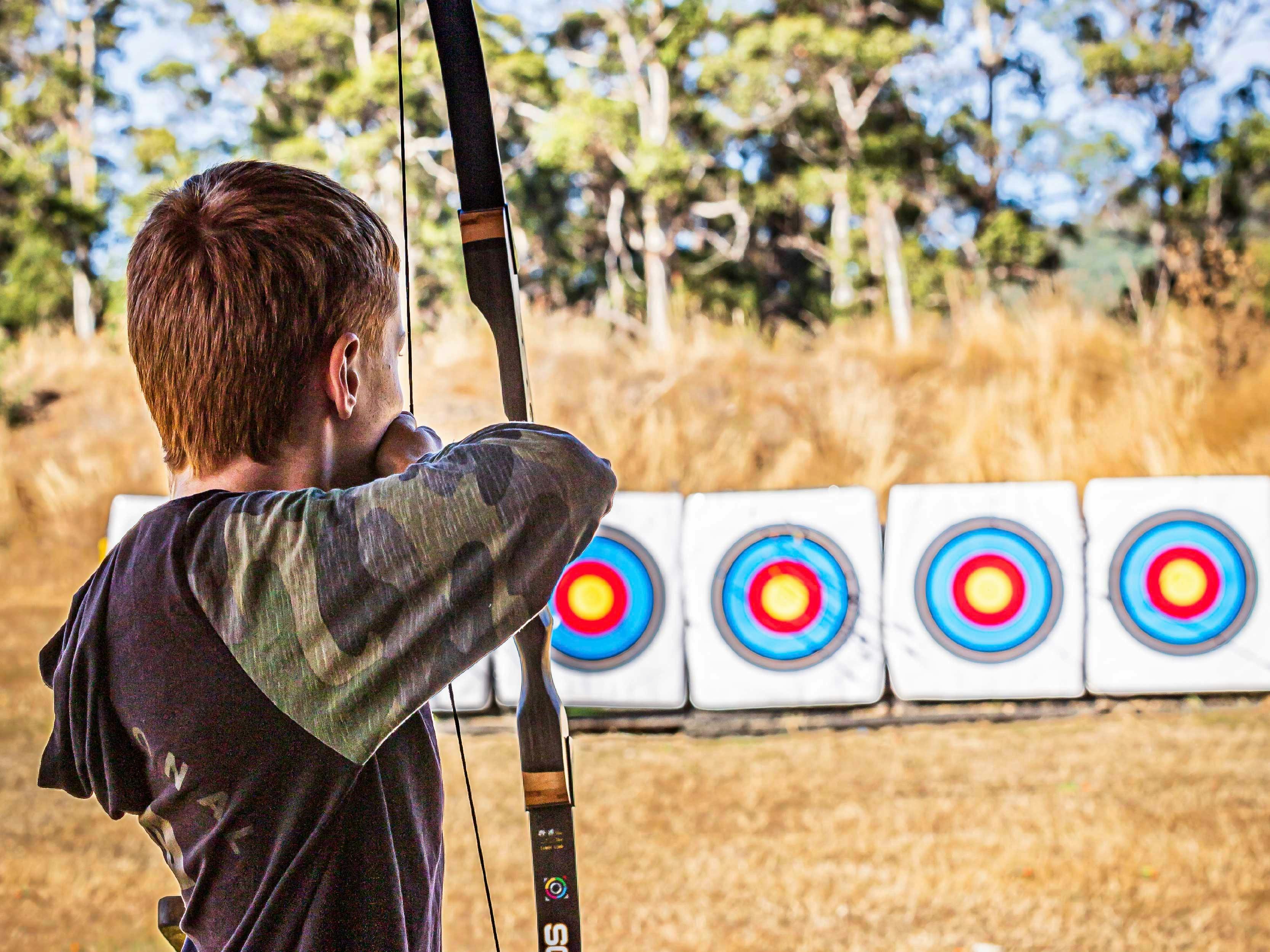 Archery Kid at Redbanks