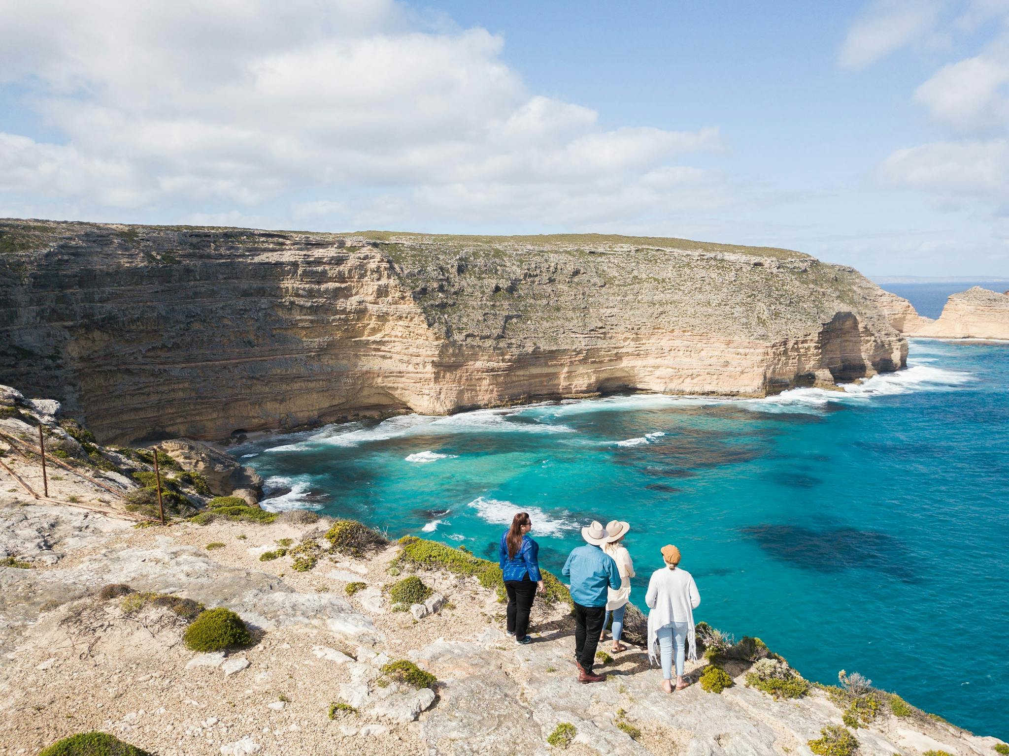 A private group tour at Whalers Way Port Lincoln
